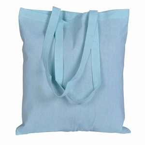 Sac en toile de coton recyclé réutilisable multicolore avec longue poignée, idéal pour le shopping, l'école, le travail, les voyages et la gym - Vente flash - Product Image 3