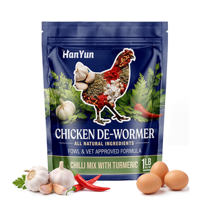 Private Label Geflügel Verdauungspulver: Botanische Formel für Magengesundheit bei Hühnern, Hähnen und Legehennen – Schnelle Eierschalenqualität - Product Image 1