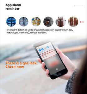Glomarket Tuya Smart WiFi Gas <strong>Leak</strong> <strong>Detector</strong> Clock Display Voice Prompt Remote Control Gas <strong>Leak</strong> Alarm <strong>Detector</strong> for Home - Product Image 3