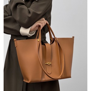 Bolso Tote Clásico de Piel Sintética para Mujer, Bolso de Mano Ligero, Bolso Tipo Satchel de Gran Capacidad, Bolso de Hombro - Product Image 4