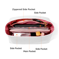 Organizer Tas Tangan Tyvek untuk Dompet Wanita, Tahan Air, Ringan, dan Mudah Digunakan untuk Penyimpanan