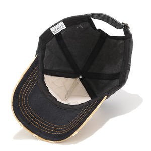 Gorras de béisbol de alta calidad ajustables al por mayor con bloqueo de color de moda <span class=keywords><strong>gorra</strong></span> de béisbol de deportes al aire libre de moda - Product Image 5