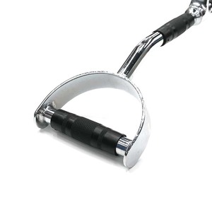 Vigfit Lat kéo xuống thanh cáp máy Phụ kiện đính kèm tricep Dây V xử lý thanh với xoay thanh hình chữ V - Product Image 6