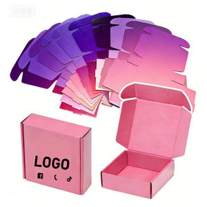 Caja de Cartón Corrugado para Cosméticos con Logotipo Impreso Personalizado, Caja de Cartón Kraft para Envío, Caja de Regalo para Perfume - Product Image 1