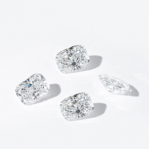 Diamante al por mayor de corte cojín alargado de 1-3 ct con certificado IGI, diamante suelto cultivado en laboratorio HPHT CVD DE de corte cojín para joyería - Product Image 2