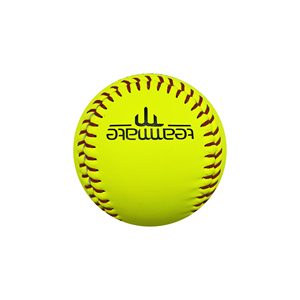 Bóng Mềm Thể Thao Cỡ Chính Thức Bằng Da Màu Vàng 12" - Product Image 2