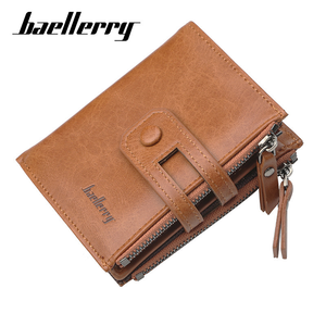 Portefeuille Homme Court Rétro Version Coréenne avec Fermeture Éclair Porte-Monnaie et Boucle, Multifonctionnel - Product Image 5