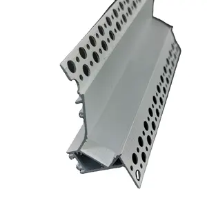 石膏壁または天井に埋め込み式ライトLEDストリップチャンネルを作成するためのアルミニウムプロファイルのSDW187方向性石膏