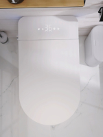 WC Japonais Intelligent Tout-en-un Électrique avec Chasse Automatique à Capteur, Commode Automatique Bidet Smart Toilette