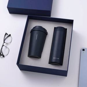 Set <span class=keywords><strong>de</strong></span> <span class=keywords><strong>Regalo</strong></span> Empresarial: Taza <span class=keywords><strong>de</strong></span> Café con Tapa Hermética y Aislamiento Térmico, Souvenir <span class=keywords><strong>de</strong></span> Lujo <span class=keywords><strong>de</strong></span> Alta Gama, Personalización con Logotipo Empresarial - Product Image 1