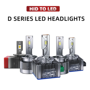 Sistema de Iluminación Automotriz Serie D, Bombillas LED para Automóviles, Lámpara Automotriz Serie D, D1S D2S D3S D4S D5S D8S, Faros Delanteros LED - Product Image 1
