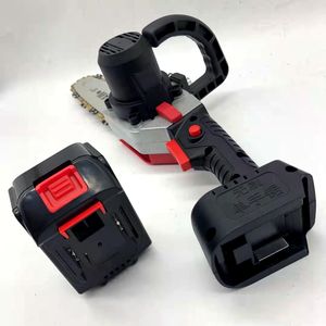 8in Rechargeable Lithium <b>Power</b> Cordless Chainsaw Mini Chain <b>Saw</b> Portable One-handed <b>Saw</b> for Fruit Tree Pruning - Product Image 4