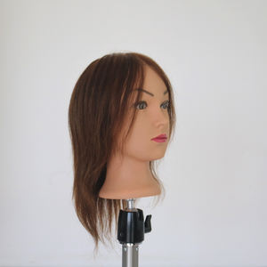 Prix de gros Poupée à tête de mannequin pour femme avec cheveux fins calvitie au milieu pour l'implantation de cheveux - Product Image 3