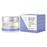 Crème raffermissante pour le cou au bakuchiol naturel, anti-âge, réduit les rides du cou, liftante, hydratante, nourrissante, soin de la peau du cou, vente en gros OEM
