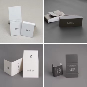 Tùy chỉnh thiết kế gấp giấy sock treo <span class=keywords><strong>tag</strong></span> bán buôn in ấn túi quần áo nhãn bao bì đơn giản và sạch sẽ - Product Image 5