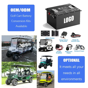 批发36V/48V/60V/72V 55Ah-160Ah磷酸铁锂高尔夫球车电池，适用于俱乐部车，具有5000Wh能量，<span class=keywords><strong>3</strong></span>年保修 - Product Image 5
