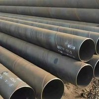 Tuyau en acier sans soudure 114x7.08mm, tube rond structurel en acier au carbone, pour pipeline de centrale électrique, vente en gros à l'exportation