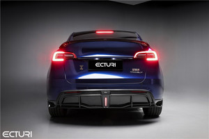 ชุดแต่ง FORTesla ModelY รุ่นใหม่ สไตล์ ECT คาร์บอนไฟเบอร์  ลิ้นหน้า สเกิร์ตข้าง ดิฟฟิวเซอร์ สปอยเลอร์  แบบติดตั้งเอง อะไหล่ทดแทน - Product Image 3