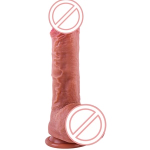 Dildo électrique marron <span class=keywords><strong>de</strong></span> simulation <span class=keywords><strong>de</strong></span> masturbation féminine avec chauffage et vibration, jouet sexuel pour adultes pour femmes - BJD-E019 - Product Image 3
