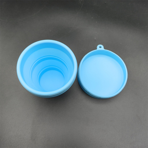 Wholesale Eco-Friendly Portable Silicone <strong>Folding</strong> <strong>Coffee</strong> and Tea Cups Customizable Collapsible Design with Lid for Travel - Product Image 5