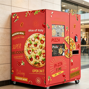 Distributeur automatique de pizzas intelligent sans personnel, écran tactile 32 pouces haut de gamme AIT, compatible SDK, <span class=keywords><strong>Wi</strong></span>-<span class=keywords><strong>Fi</strong></span> 4G LTE, pour la vente en ligne - Product Image 3
