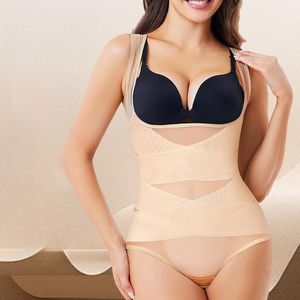 2025 nuevos chalecos de compresión para <span class=keywords><strong>mujer</strong></span>, monos adelgazantes con Control del vientre, moldeadores de cuerpo de talla grande, ropa interior transpirable para levantar glúteos - Product Image 1