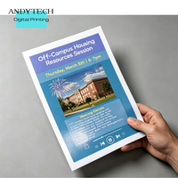 Stampa Rapida di Volantini, Brochure, Poster Pubblicitari, Cartoline, Inviti per Eventi, Mappe del Campus su Carta Pregiata con Stampa Offset