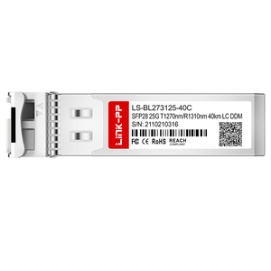 1270nm/1310nm hai chiều sợi đơn 25g <span class=keywords><strong>bidi</strong></span> sfp28 40km Simplex LC SMF mô-đun thu phát quang - Product Image 2