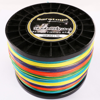 DORISEA X8 2000M 150LB 200LB Ligne de pêche tressée multifilament 8 brins 0,75 mm Durable Haute résistance Flottante pour rivière