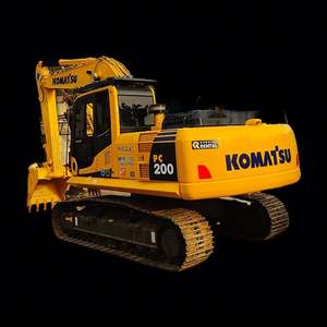 รถขุดโคมัตสึ PC200 มือสองจากญี่ปุ่น สภาพ 90% ใหม่ พร้อมมอเตอร์ เครื่องยนต์ เกียร์ ปั๊ม แบริ่ง น้ำหนัก 20 ตัน กำลัง 110 กิโลวัตต์ ขาย - Product Image 1