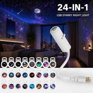 โคมไฟโปรเจคเตอร์ LED สำหรับเด็กไฟกลางคืนท้องฟ้าเต็มไปด้วยดวงดาว USB ขับเคลื่อนห้องนอนการศึกษาไฟตกแต่ง 260 ลูเมน - Product Image 2