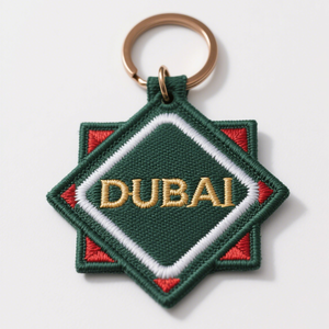 Asie du sud-est plage porte-clés personnalisé palmier coquille patchs brodés étanche noix de coco porte-clés pour Bali <span class=keywords><strong>voyage</strong></span> Souvenirs - Product Image 2