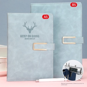 Carnet de notes A5 à boucle en <span class=keywords><strong>U</strong></span> tête de cerf, <span class=keywords><strong>super</strong></span> épais, pour étudiants, professionnels, bureaux, <span class=keywords><strong>culture</strong></span> et éducation, best-seller du fabricant - Product Image 2