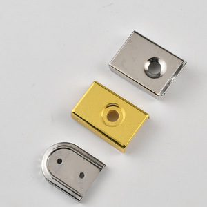 Herrajes para Cajones de Acero Laminado en Frío con Hebilla Cromada, Plateado y Dorado, 1266 841 839, Estilo Clásico, Accesorios para Bolsos DIY - Product Image 2