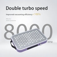 Diskon 20% 9000RPM Penghisap Debu Ultra-tipis Senyap Turbo Ganda Daya Hisap Tinggi untuk Salon Kuku