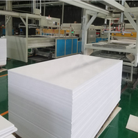 Panneau de mousse de PVC blanc direct d'usine 2-30mm idéal pour la décoration de meubles de panneau mural publicité panneaux intérieurs prix d'usine