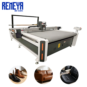 REMEYA Semi-Automatic Digital Flatbed <b>Cutting</b> <b>Machine</b> 1600x2500mm Working Area High-Accuracy for <b>Leather</b> Footwear Car Mat - Product Image 3