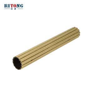 RITONG Wholesale Customized Brass Casting Copper Fittings Processing Hollow Brass Pipe