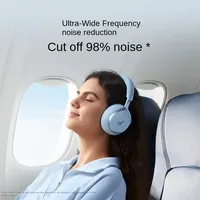 Anker-Écouteurs dynamiques SoundCore Space One avec LDAC AAC pour Bluetooth et réduction active du bruit pour téléphones mobiles