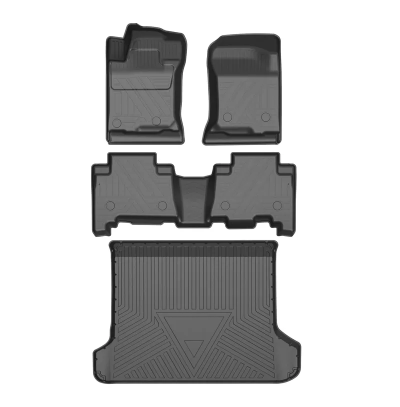 Высококачественные автомобильные аксессуары 3D TPE автомобильные коврики для Toyota Prado 150 5/7 2010-2020