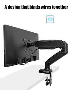 Support de moniteur à <span class=keywords><strong>double</strong></span> bras à ressort mécanique super économique pour écran d'<span class=keywords><strong>ordinateur</strong></span>, support de moniteur à montage VESA - Product Image 6