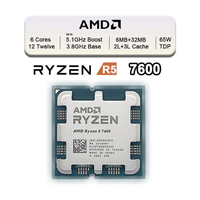 CPU AMD 5 7600 6-Core 12-Thread 3.8GHz Base 5.1GHz Boost 5nm AM5 Unlocked New Tray yang Laris Manis