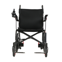 Fauteuil roulant électrique léger en fibre de carbone JBH DC12A avancé avec batterie au lithium