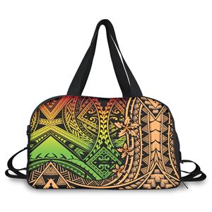 Impression de logo personnalisé Polynésie Sac à bagages de grande capacité Sac fourre-tout à sublimation pour le sport Sac à bagages de <span class=keywords><strong>voyage</strong></span> vierge - Product Image 4