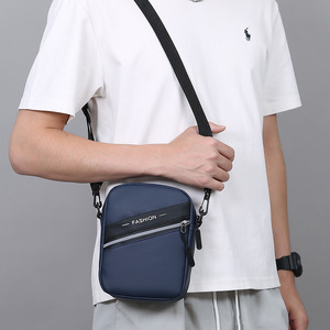 Men's Shoulder Bag 7 Inch Lightweight Crossbody Bag Fashion Solid Color Everyday Use - Product Image 4