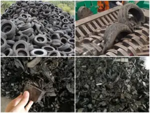 Hot Sell Schrott Reifens chredder Reifen recycling Ausrüstung Gebraucht Reifen brecher Maschine