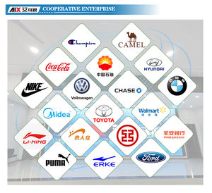 Flexible LED transparente LED película de vidrio instalado suave película de vidrio transparente pantalla LED - Product Image 5