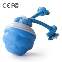 Pelota Eléctrica de Goma TPR para Perros, Juguete Interactivo para Aliviar el Aburrimiento, Activación por Movimiento, Rebote Automático, Fábrica Inteligente