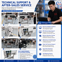Imprimante DTF UV à rouleaux pour l'impression d'autocollants sur film AB, support OEM direct usine