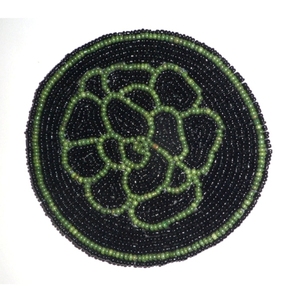 Premium Quality Beaded <b>Coaster</b> Set Handmade Decorative Table Mats Heat Resistant Anti Slip <b>Drink</b> <b>Coasters</b> for Coffee Tea Cups - Product Image 1